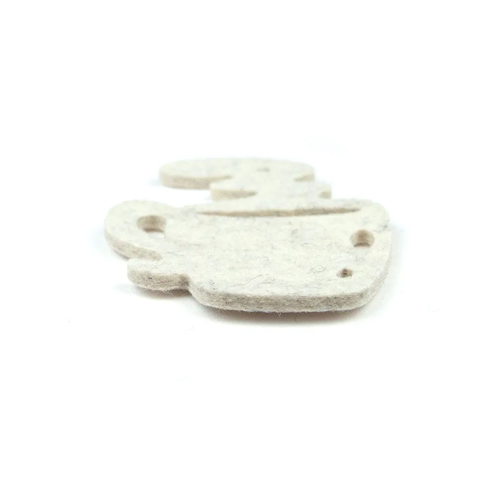 Wool Felt Charm - Hot Drink