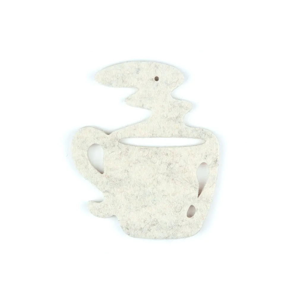 Wool Felt Charm - Hot Drink