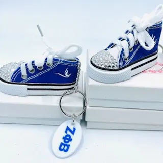 Zeta High Top Sneaker Key Chain