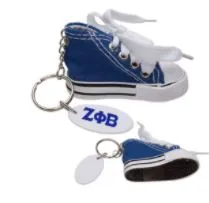 Zeta High Top Sneaker Key Chain