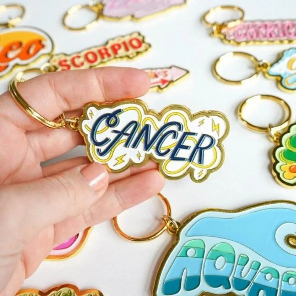 Zodiac Keychains