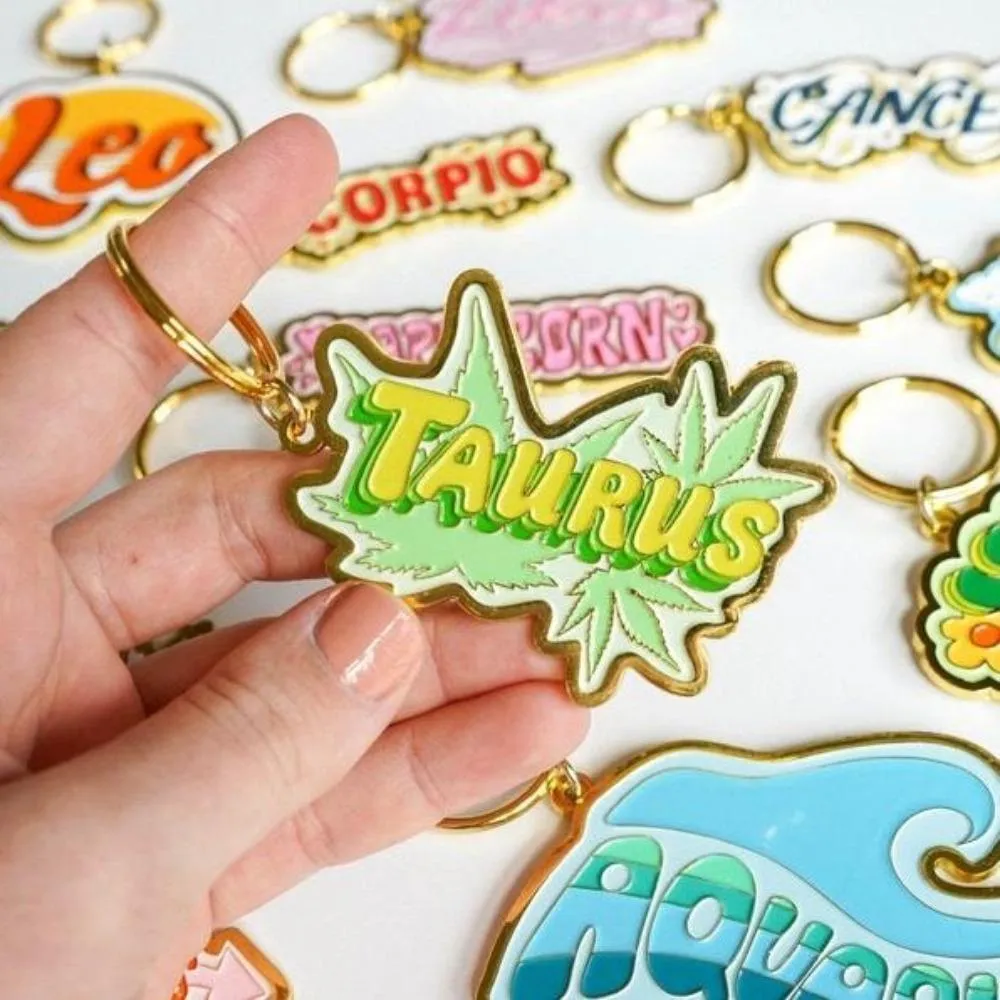 Zodiac Keychains